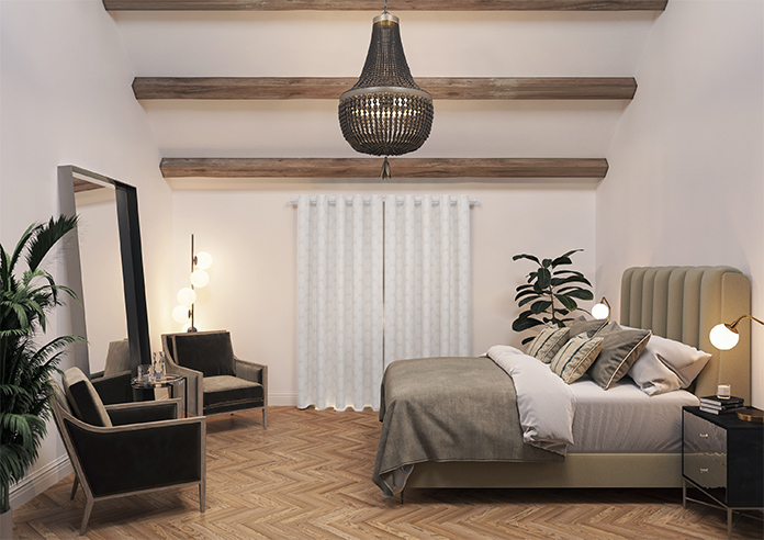 Gentle Palm, Natural - Made to Measure Curtains - Image 15